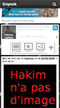 Mobile Screenshot of hakimo-sartrou.skyrock.com