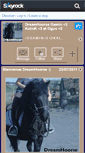 Mobile Screenshot of dreamhoorse.skyrock.com