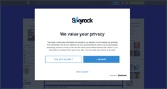 Desktop Screenshot of blagarom.skyrock.com