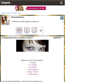 Tablet Screenshot of histoirenpoemes.skyrock.com