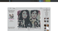 Desktop Screenshot of damon-elena-tvd.skyrock.com