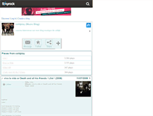 Tablet Screenshot of coldplay33.skyrock.com