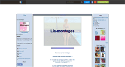 Desktop Screenshot of lia-montages.skyrock.com