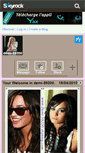 Mobile Screenshot of demi-59200.skyrock.com