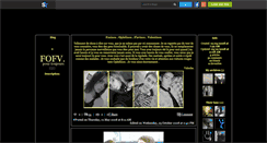Desktop Screenshot of fofv.skyrock.com