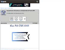Tablet Screenshot of grandprixcso2005.skyrock.com