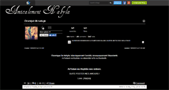 Desktop Screenshot of chronique-de-nabyla.skyrock.com