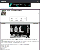 Tablet Screenshot of annuaire-fictions-mcfly.skyrock.com