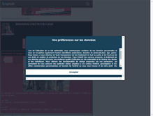 Tablet Screenshot of petitefleur64340.skyrock.com