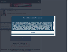 Tablet Screenshot of musique-britair.skyrock.com