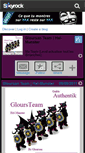 Mobile Screenshot of gloursteam.skyrock.com