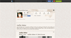 Desktop Screenshot of justsomebiebersong.skyrock.com