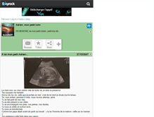 Tablet Screenshot of bunette91.skyrock.com
