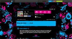 Desktop Screenshot of glee-----club.skyrock.com