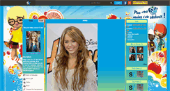 Desktop Screenshot of miley-cyrus-17-ans.skyrock.com