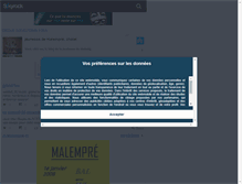 Tablet Screenshot of malempre69fiesta.skyrock.com