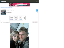 Tablet Screenshot of coeur-et-ticoeur.skyrock.com