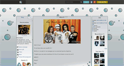 Desktop Screenshot of justelisa.skyrock.com