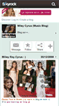 Mobile Screenshot of destinyhope-mileycyrus.skyrock.com