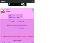 Tablet Screenshot of cromimi-blog.skyrock.com