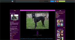 Desktop Screenshot of canecorso29.skyrock.com