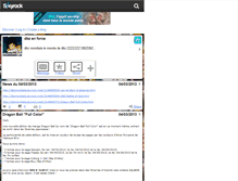 Tablet Screenshot of dbzmondiale.skyrock.com