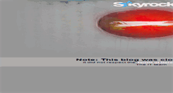 Desktop Screenshot of 1234567788.skyrock.com