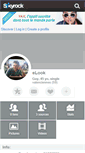 Mobile Screenshot of elook.skyrock.com