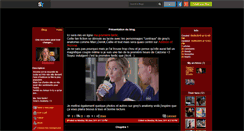 Desktop Screenshot of fanficgreys.skyrock.com