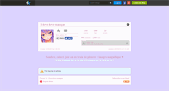 Desktop Screenshot of i-love-love-mangas.skyrock.com