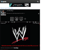 Tablet Screenshot of entreprise-wwe-wrestling.skyrock.com