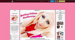 Desktop Screenshot of belle-filles-quebecoise.skyrock.com