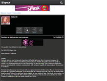 Tablet Screenshot of deborah52501.skyrock.com