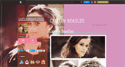 Desktop Screenshot of caitlinbeadles172.skyrock.com