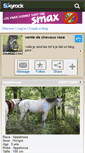Mobile Screenshot of chevauxavendrerace.skyrock.com