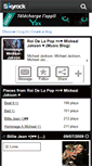 Mobile Screenshot of hommage-mickeal-jakson.skyrock.com