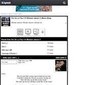 Tablet Screenshot of hommage-mickeal-jakson.skyrock.com