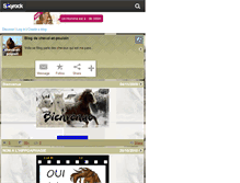 Tablet Screenshot of cheval-et-poulain.skyrock.com