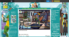 Desktop Screenshot of lessims3.skyrock.com