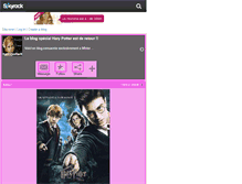 Tablet Screenshot of harrypotter62840.skyrock.com