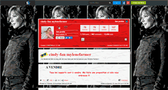 Desktop Screenshot of cindy-fan-mylenefarmer.skyrock.com