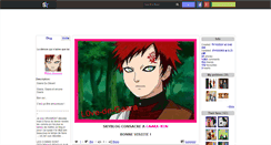 Desktop Screenshot of l0ve-de-gaara.skyrock.com