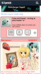 Mobile Screenshot of cuteandkawaii.skyrock.com