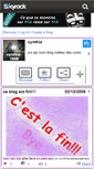 Mobile Screenshot of cynthia-1998.skyrock.com
