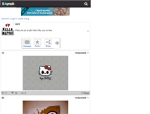 Tablet Screenshot of hello-kitty-16.skyrock.com
