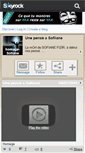 Mobile Screenshot of homage-sofiane.skyrock.com