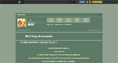 Desktop Screenshot of catinette57.skyrock.com