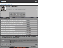 Tablet Screenshot of djcrizla.skyrock.com