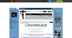 Desktop Screenshot of concreteloop.skyrock.com