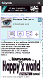Mobile Screenshot of happyxworld.skyrock.com